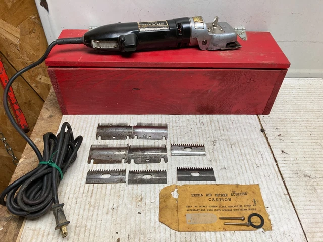 Stewart Clipmaster By Oster Clippers Horse, Cow, Goat, Dog Model 510A Head USA