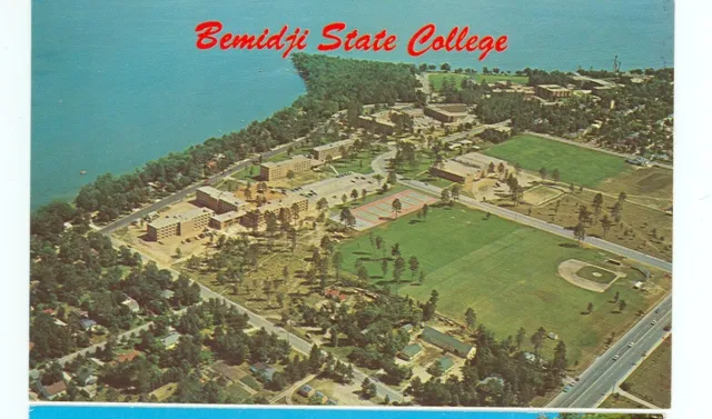 Bemidji,Minnesota-Bemidji State College-Aerial View-#S70743--(Mn-B)