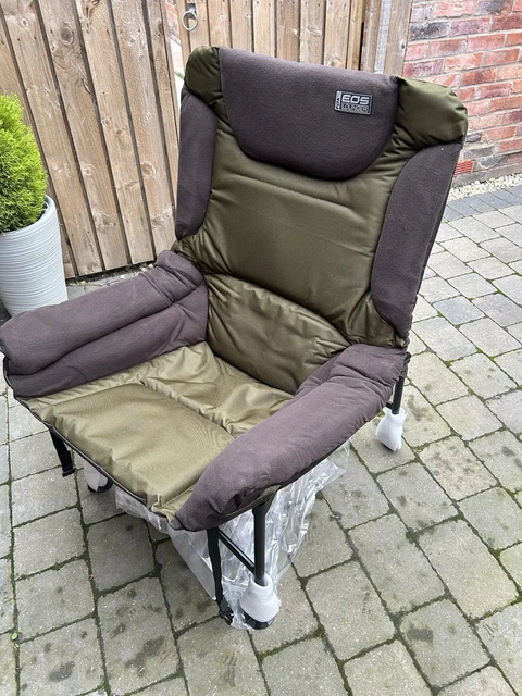FOX EOS LOUNGER Carp Fishing Chair New Fast CBC110