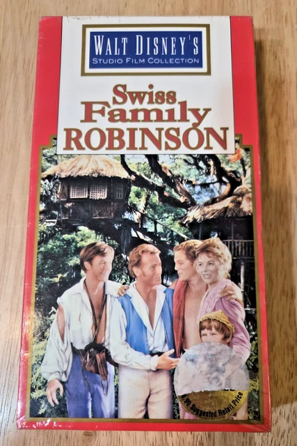 WALT DISNEY'S STUDIO Film Collection Swiss Family Robinson VHS Video ...