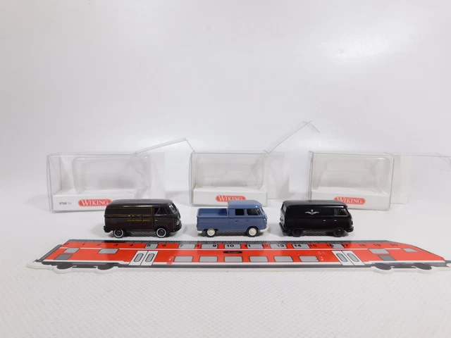 CR29-1 #6X HERPA H0 / 1:87 Camion,Léger Défaut / Bon : MB + Volvo