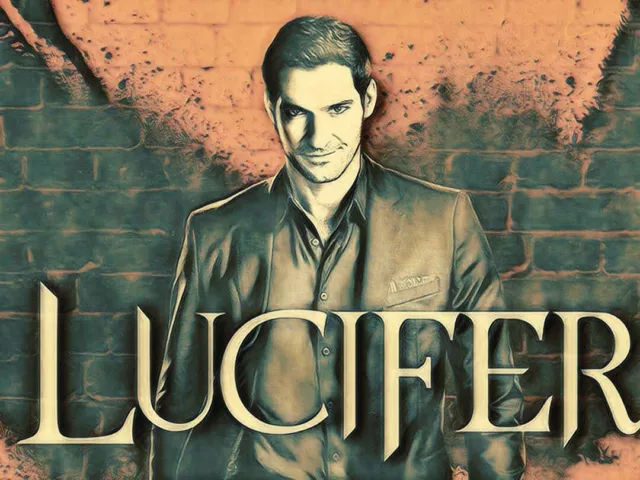 Lucifer series tv ACEO print 2.5x3.5 inch limit edition