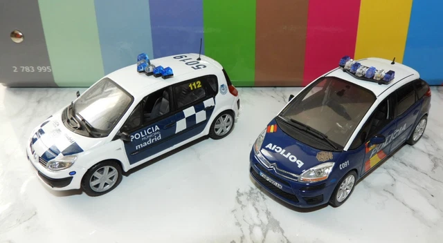 Lot de DEU 1/43  de la Police Espagnole ( Cuerpo Nacional et Policia Municipal) 2