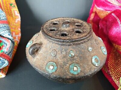 Old Chinese Cast Iron Incense Burner …beautiful collection and display piece