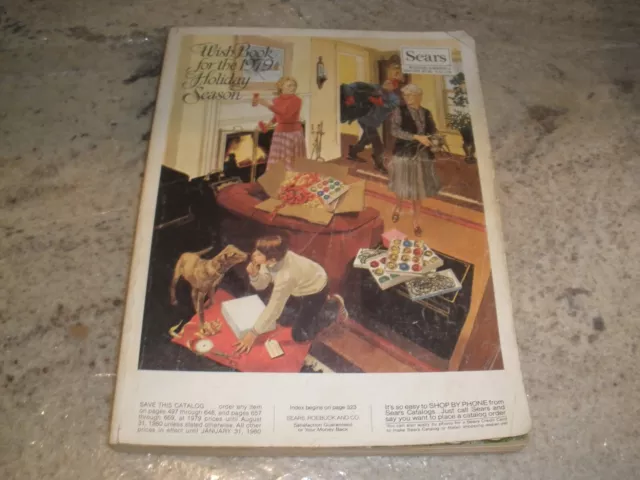 Vintage Sears Christmas Wish Book Catalog 1979 Star Wars Trek Tikes Fp Dolls