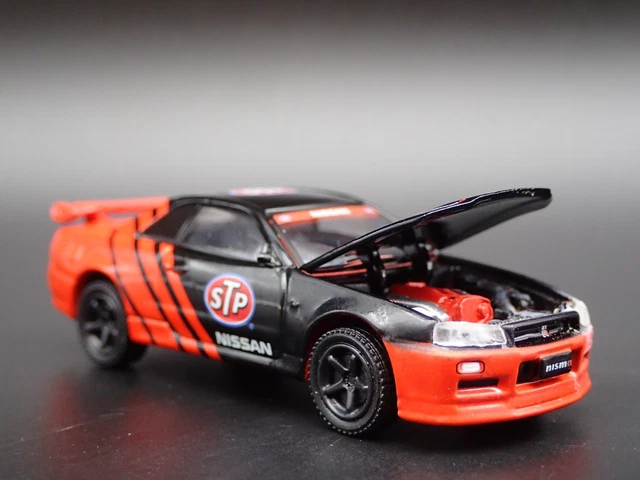 1999-2002 NISSAN SKYLINE GTR R34 Nismo R Tune 1:64 Scale Diecast Modèle