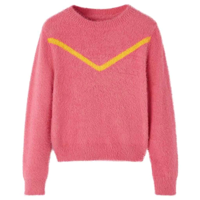 Magione da Bambina Lavorato a Maglia Ocra Scuro 104 vidaXL
