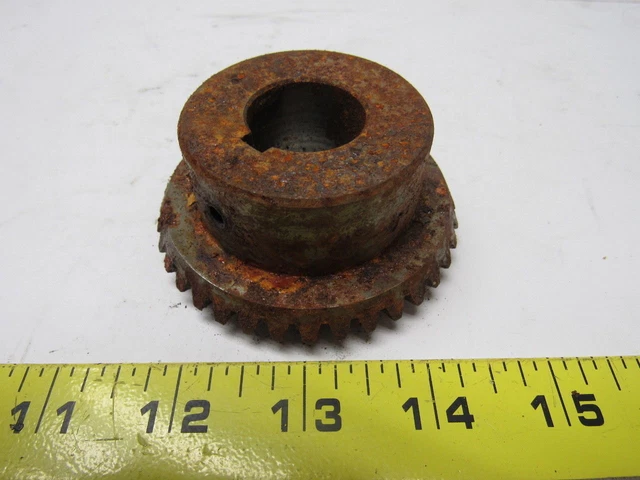 Browning YSB12F36-20X1 Steel Bevel Gear 12" Pitch 20° Pressure Angle  Ratio: 2: