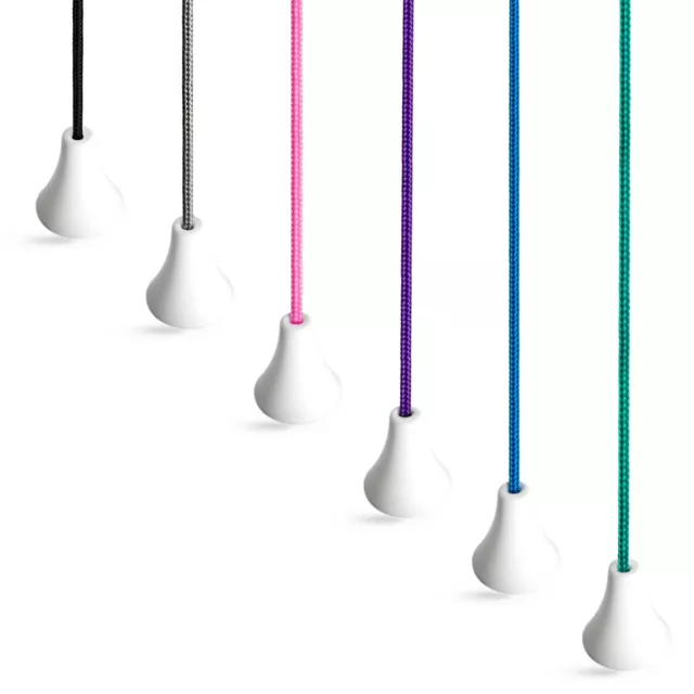 Pull Cord Strings.Choice of Cord Colours,with Ice White Bell and Connector