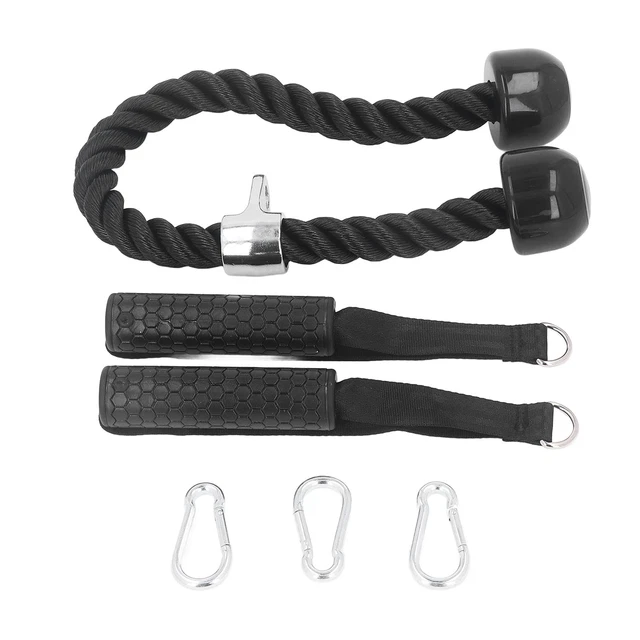 Corde De Tension Triceps Corde De Traction 'entraînement Triceps En Nylon Pour