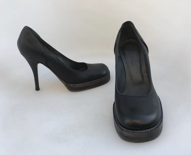 Escarpins JB MARTIN Cuir Blanc Ajouré – Talon Kittens – Taille 41 (bon état)