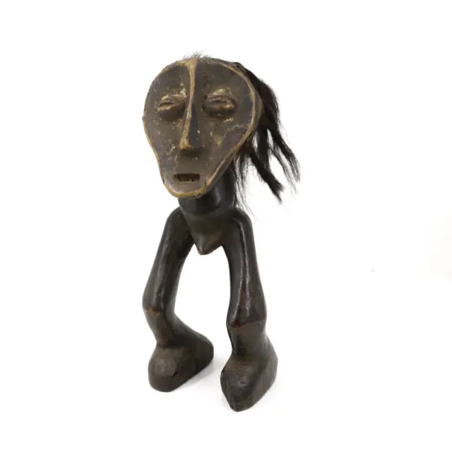Lega Warega Figure With Hair Miniature 13 Inch Congo