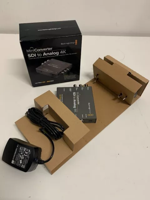 Blackmagic Design Mini Converter - SDI to Analogue 4K - Convert SDI in SD, HD