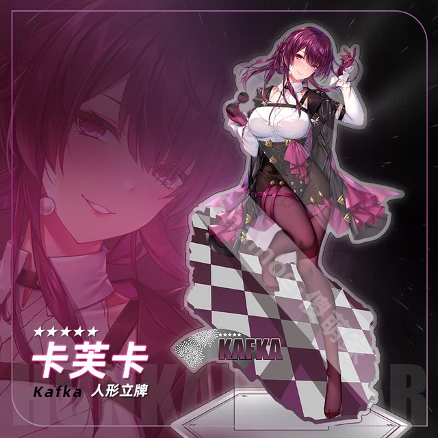 Anime Honkai: Star Rail Kafka Cosplay Acrylic Stand Display Figure Model Toy