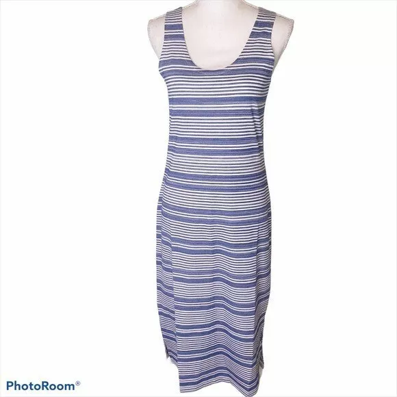 Lysse Mulholland Striped Midi Dress Size Medium NWT 2