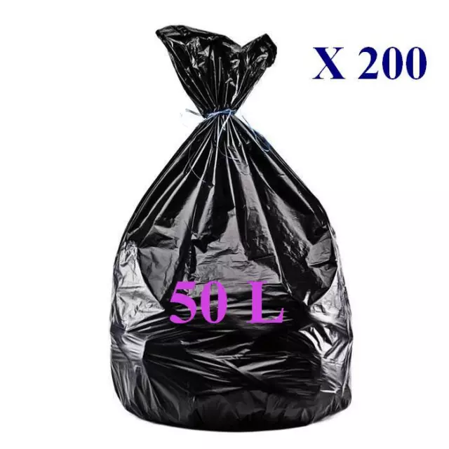 Sacs poubelle Ultra Résistant 130L Noir