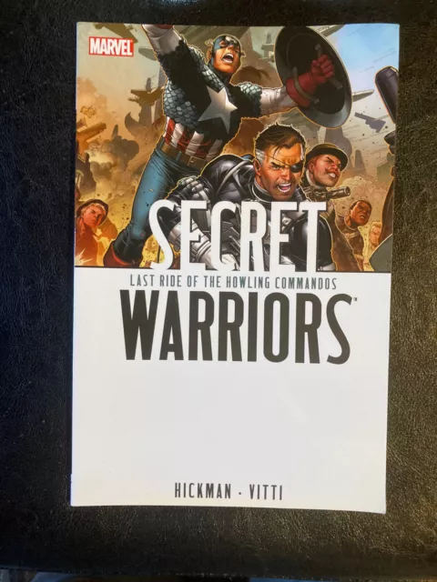 Secret Warriors vol 4 tpb Last Ride of the Howling Commandos Marvel Hickman