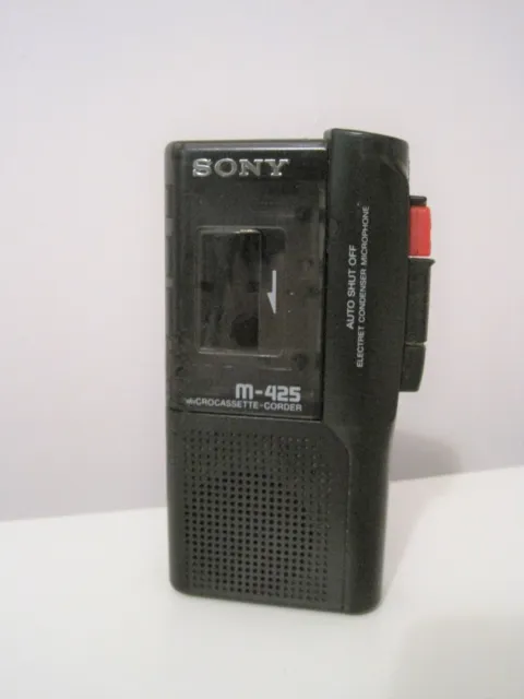 Sony M-425 Corder a microcassette NON TESTATO