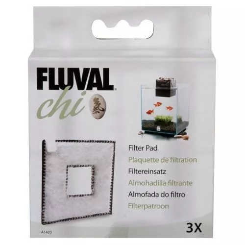 Fluval Chi Fish Tank Replacement Filter Pad 3Pk