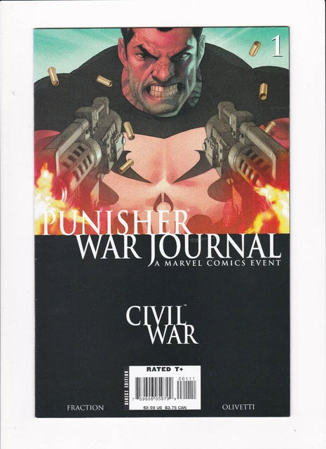 Punisher War Journal #1 - Marvel - 2007 -  Matt Fraction, CIVIL WAR