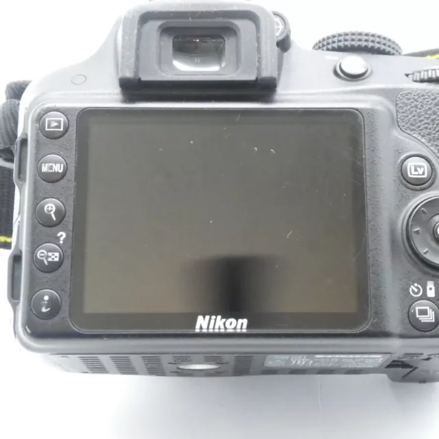 MINT Nikon D D3300 24.2MP Digital SLR Camera - Black (Body Only) #17 2