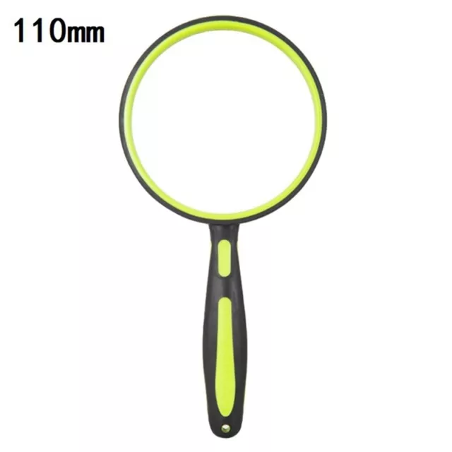 Portable Green Magnifying Glass 110mm Diameter Lens is Suitable for Reading9854