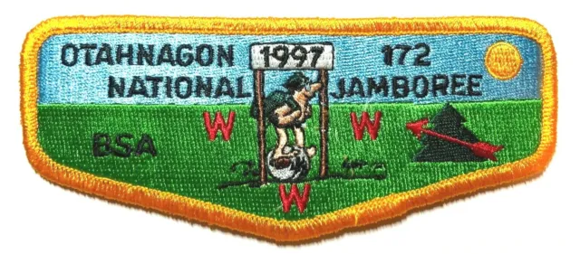 1997 Otahnagon Lodge National Jamboree Boy Scouts BSA OA Order of the Arrow