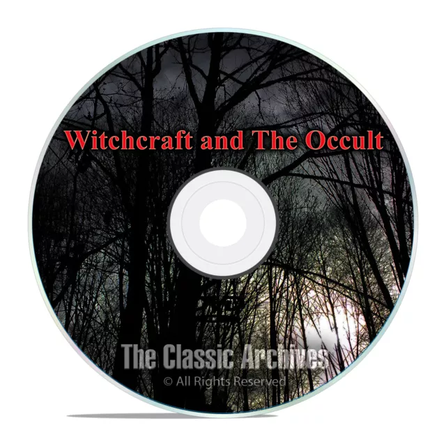 400 Witchcraft, Witch, Witches, Occult, Magic, Demonology Books Library DVD F48