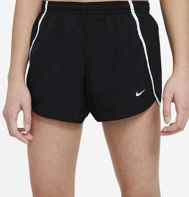 NWT Nike Girl's Dry Sprinter Shorts Black Size L