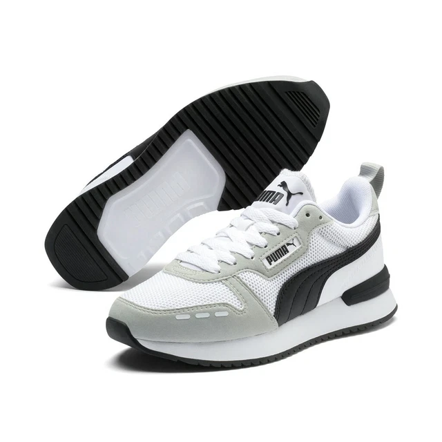 Puma R78 Jr Unisexe Femmes Enfants Baskets Bas Top Baskets 373616 Blanc