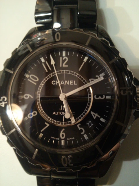 CHANEL J12 AUTOMATIQUE c ramique noire mod le homme EUR 2.000 00