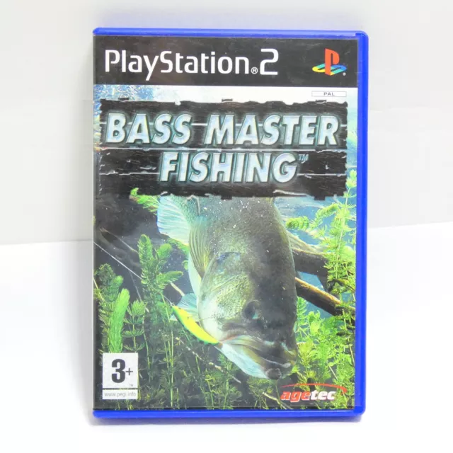 Bass Master Fishing Jeu Ps2 Complet Avec Notice Console Playstation 2 Pal Fra