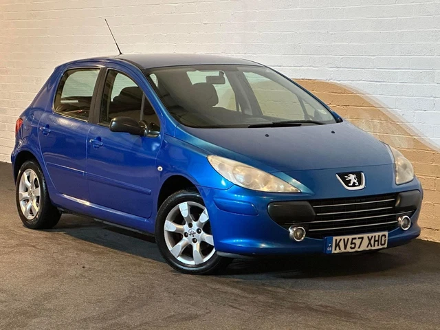 2007 57 PEUGEOT 307 S 1.6 Diesel Hdi 5 Door Hatchback 58+ Mpg £150 Tax ...