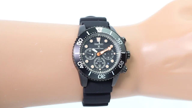 SEIKO PROSPEX V175 0AB0 limited Black edition SSC673P1 New with