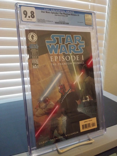 Star Wars: Episode 1 The Phantom Menace #4 Cgc 9.8 Nm/Mint Movie Adaptation 1999