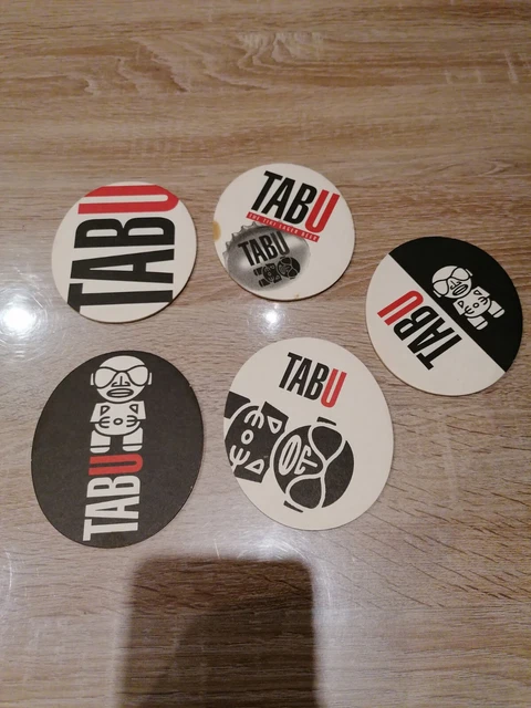 Sous Bock Bière Tabu Brasserie Tahiti