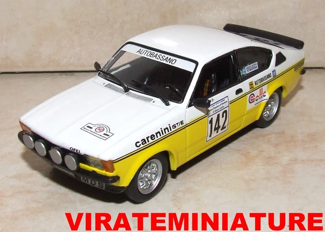 Opel Kadett GT/E - W.Röhrl - Rallye dell'Isola d'Elba 1977 - 1:43