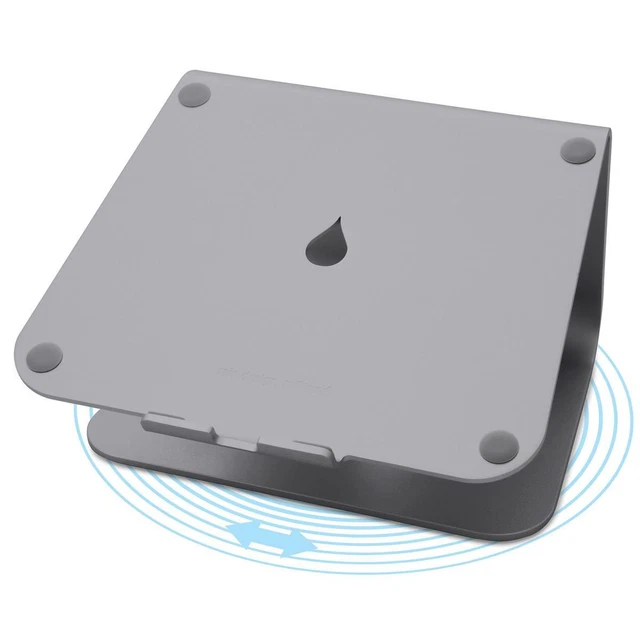 Rain Design mStand360 Laptop Stand with Swivel Base, Space Grey #10074