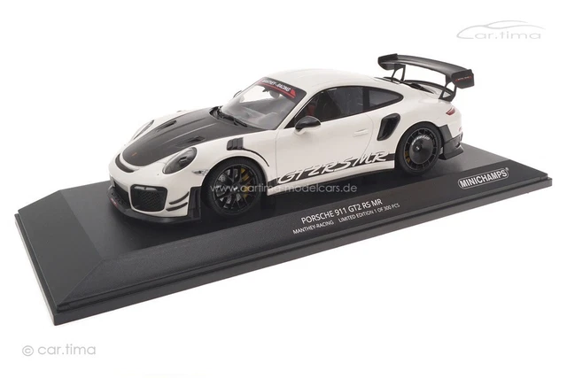 Miniature Minichamps 1/18 – Porsche 911 GT2 RS 2011 – Blanche – État Neuf