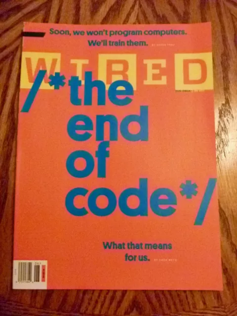 WIRED magazine June 2016 The End of Code