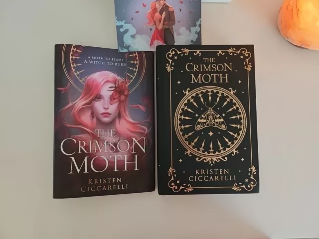 The Crimson Moth by Kristen Ciccarelli (Fairyloot Book Box Exclusive Edition)