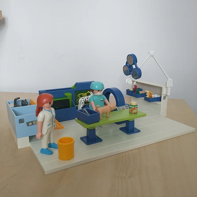 Playmobil vet operating best sale room