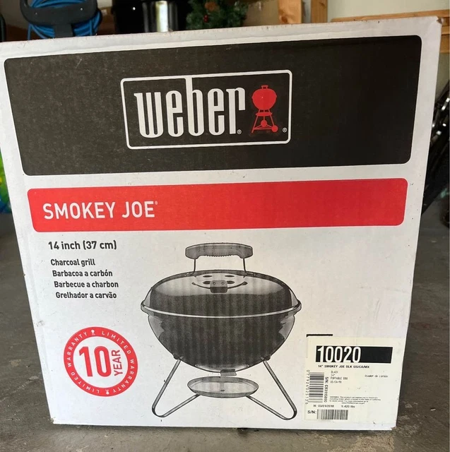 Weber Smokey Joe Premium Charcoal Grill - Brand New Free Shipping