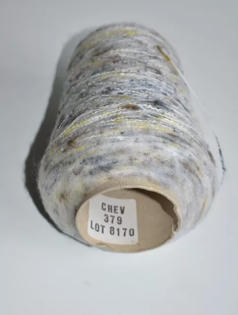 Parte vintage cono 2 capas gris claro lana esponjosa 215 g 2