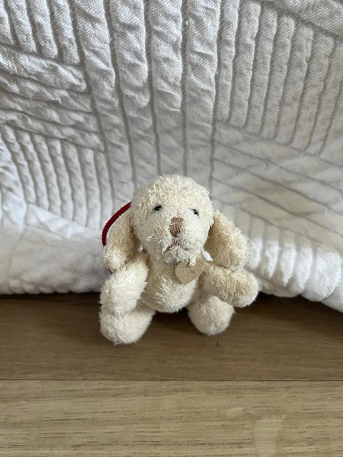 Trudi 29082 Charms Katze – Flauschiger Plüsch-Anhänger Ca. 10 Cm, Mit Satinband, Waschbar, Nachhaltig Gefüllt