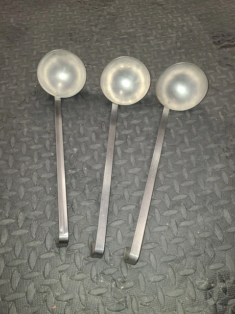 (3) Vollrath 8Oz Commercial Stainless Steel Ladles