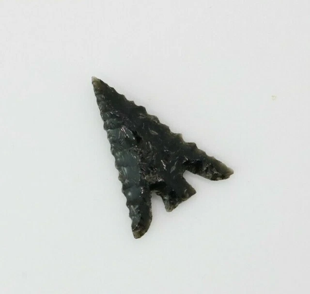 TED ORCUTT NORTHWEST COAST OBSIDIAN FLINT EXOTIC POINT - RARE - CIRCA 1900's