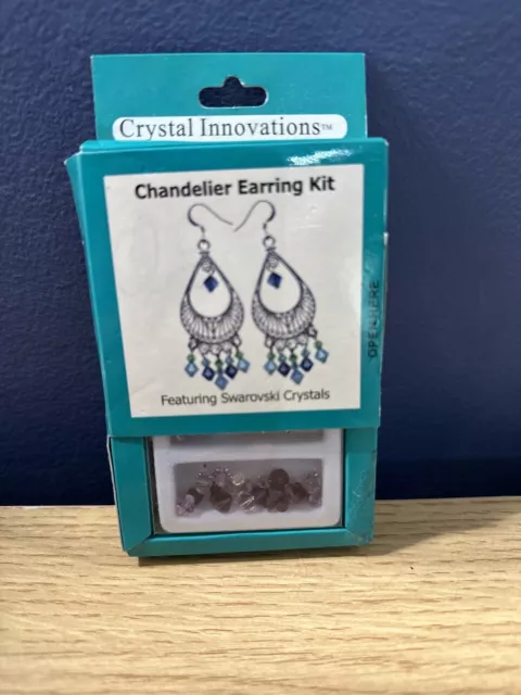 Crystal  Innovations Chandelier Earring Kit Featuring Swarovski Crystals