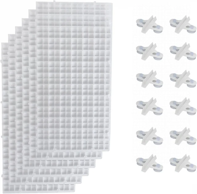 6 PCS Fish Tank Divider Plastic Aquarium Isolation Board Fish Separator Aquarium