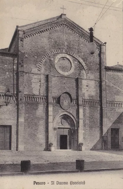 C1289-Marche, Pesaro, Il Duomo ( Facciata ), Primi Del '900